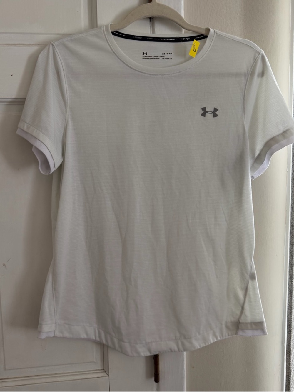 Under Armour White Performance Short Sleeve Tee